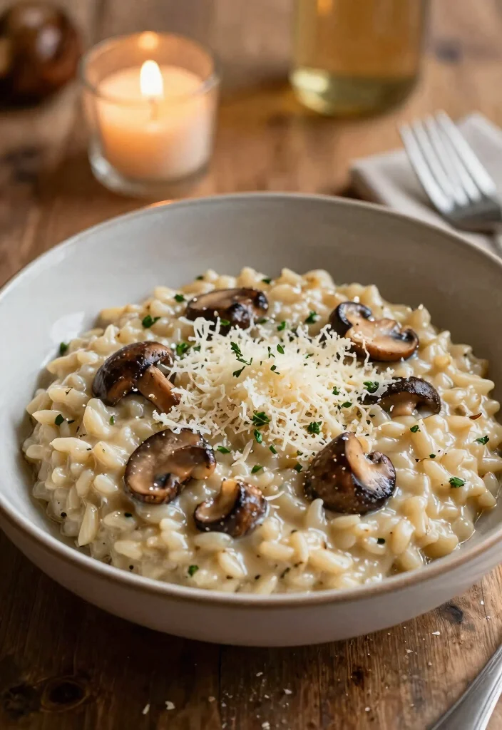 12 Savory Dinner Recipes for Rich Flavor-Packed Weeknight Meals - 8. Rich Mushroom Risotto