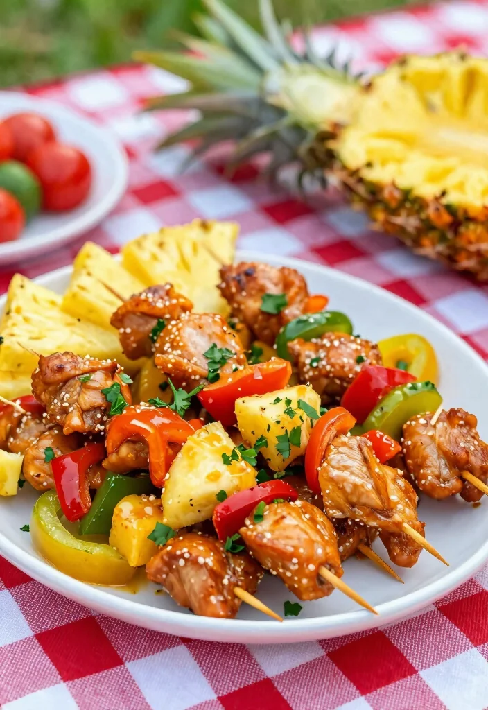 12 Savory Dinner Recipes for Rich Flavor-Packed Weeknight Meals - 9. Sweet and Sour Chicken Skewers