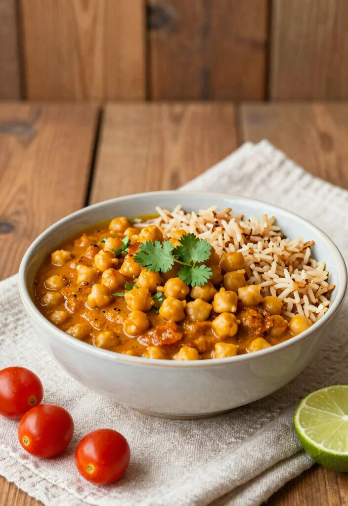 12 Tomato Dinner Recipes for Fresh Flavor-Packed Meals - 4. Tomato and Chickpea Curry