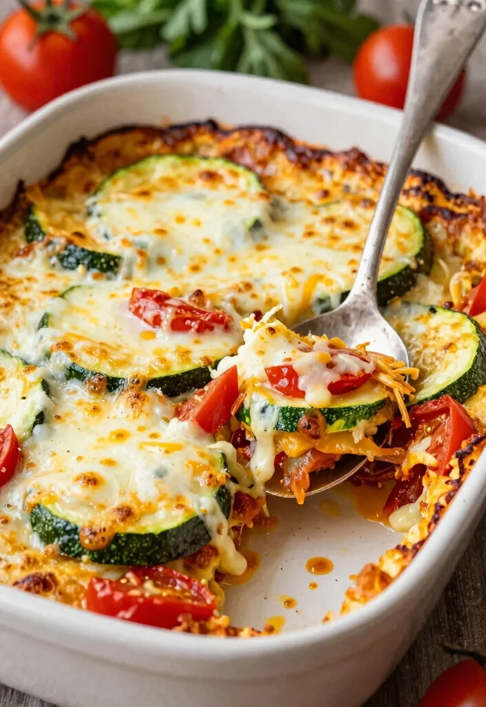 12 Tomato Dinner Recipes for Fresh Flavor-Packed Meals - 6. Tomato and Zucchini Bake