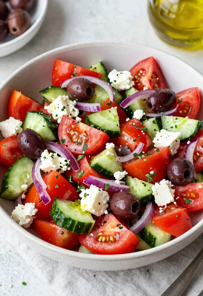 12 Tomato Dinner Recipes for Fresh Flavor-Packed Meals - 8. Mediterranean Tomato Salad