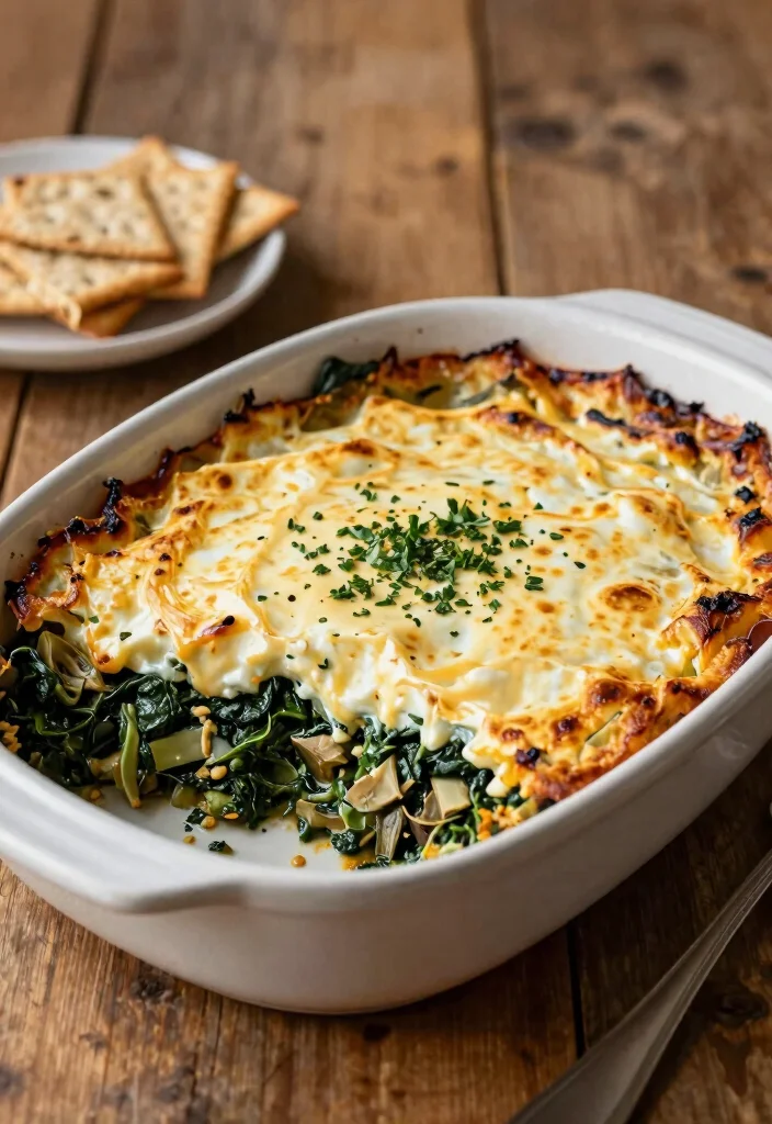 12 Vegan Casserole Recipes for Cozy Easy Plant-Based Dinners - 5. Vegan Spinach and Artichoke Casserole