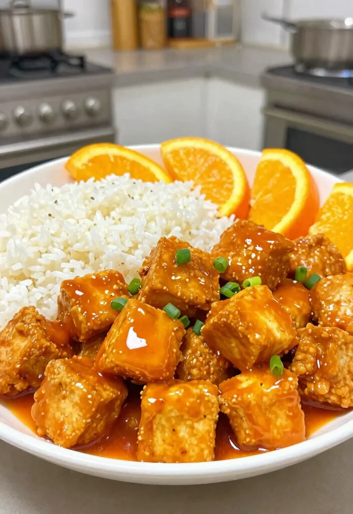 12 Vegan Chinese Recipes for Simple Takeout-Style Meals - 11. Vegan Orange Chicken
