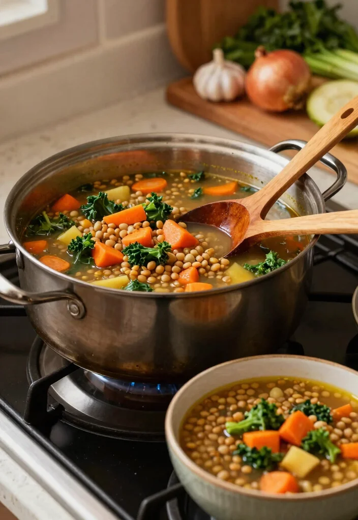 12 Vegan Soup Recipes for Cozy Flavorful Plant-Based Bowls - 2. Hearty Lentil and Vegetable Soup