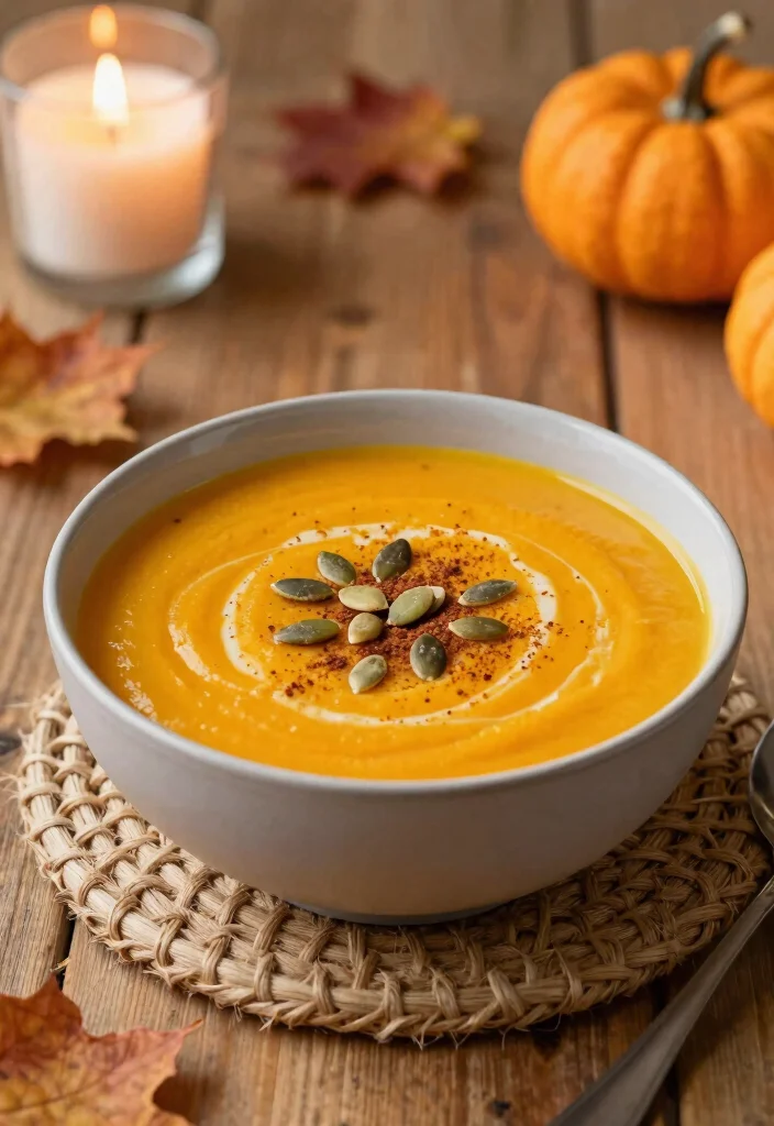 12 Vegan Soup Recipes for Cozy Flavorful Plant-Based Bowls - 3. Creamy Pumpkin Soup