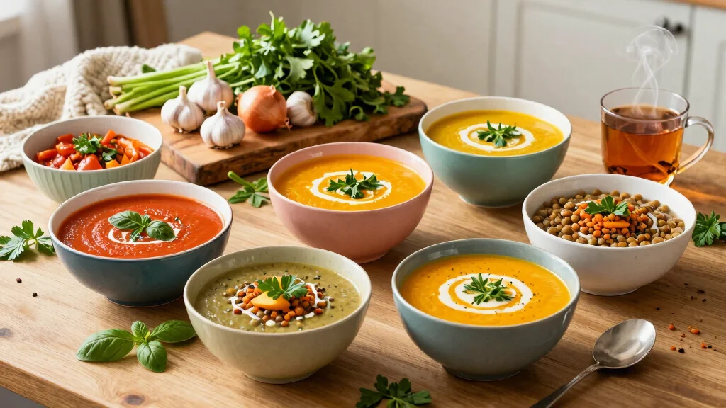 12 Vegan Soup Recipes for Cozy Flavorful Plant-Based Bowls