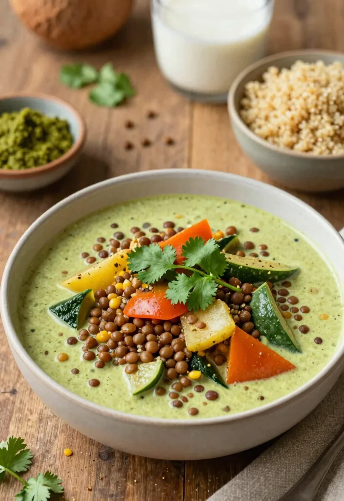 12 Vegan Thai Curry Recipes for Cozy Flavorful Bowls - 12. Thai Curry with Lentils and Vegetables