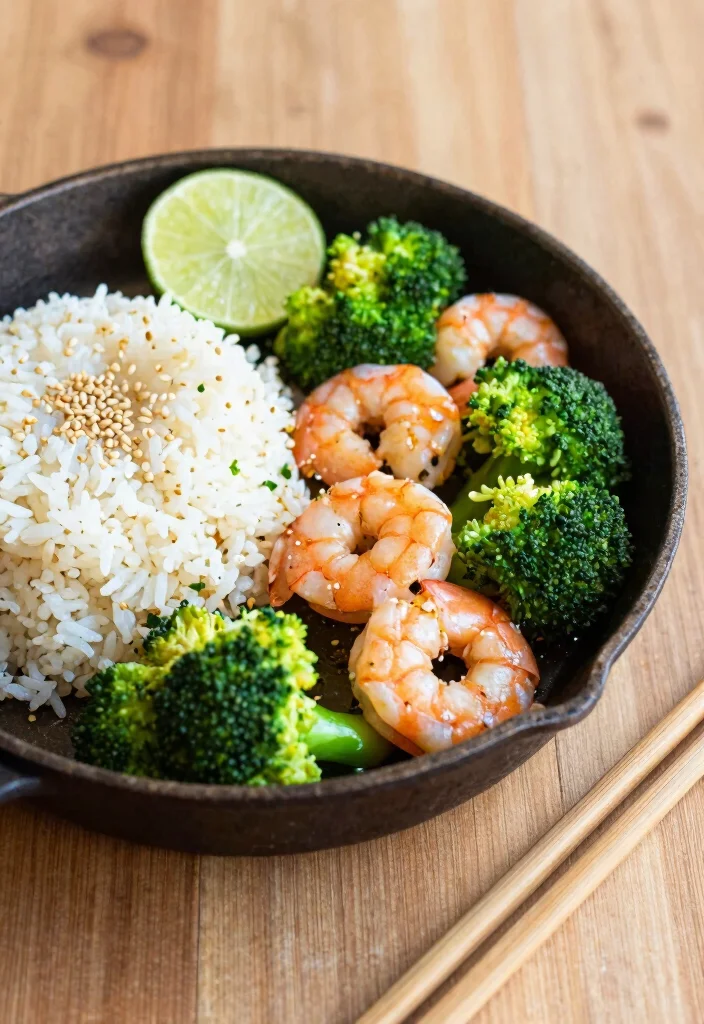 14 Best Quick Dinner Recipes for Fast Easy Weeknight Meals - 2. One-Pan Shrimp and Broccoli