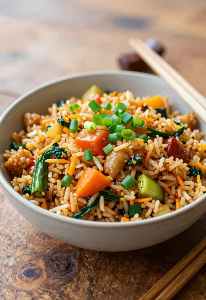 14 Vegan Dinner Recipes for Fresh Easy Plant-Based Meals - 12. Vegan Fried Rice