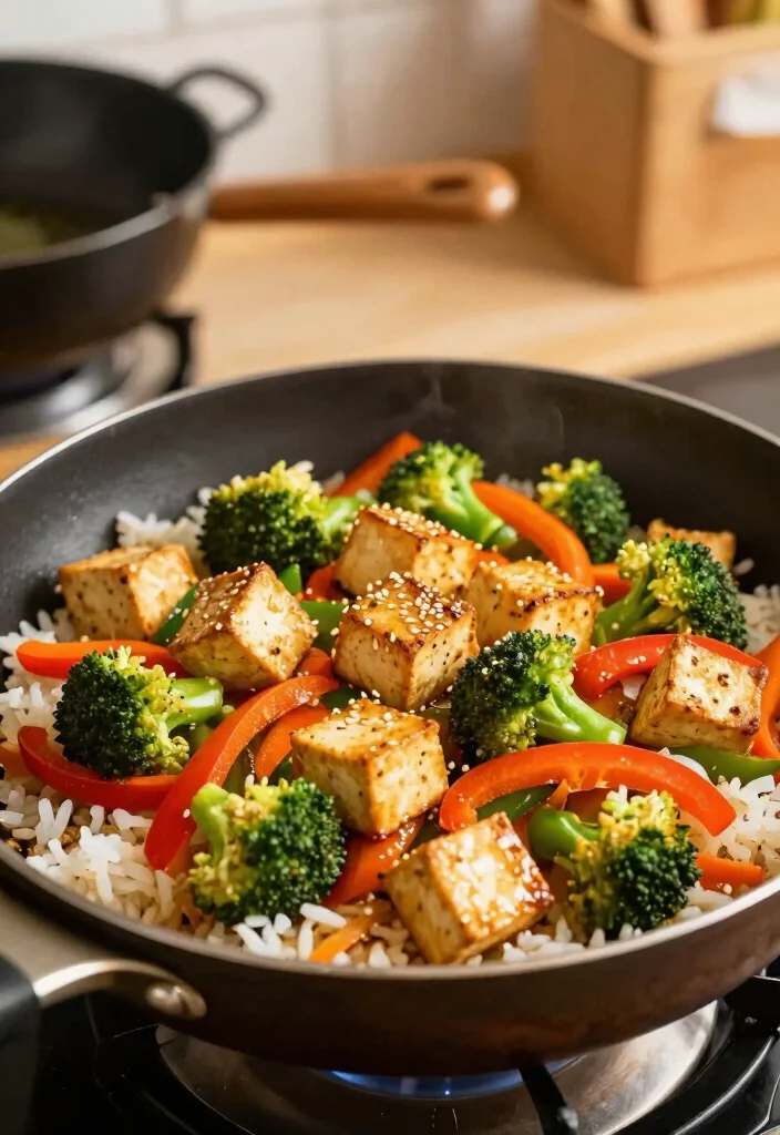 14 Vegan Dinner Recipes for Fresh Easy Plant-Based Meals - 5. Vegetable Stir-Fry with Tofu